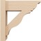 Ekena Millwork 6-in W x 16-in D x 16-in H Funston Trad Rough Cedar Woodgrain TimberThane Outlooker, Primed Tan OUTUR060X16X16FST04RCPR - alternate 6